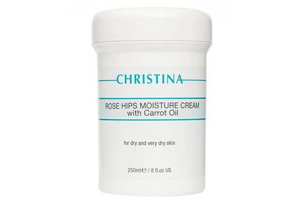 Christina Rose Hips Moisture Cream With Carrot Oil For Dry And Very Dry Skin