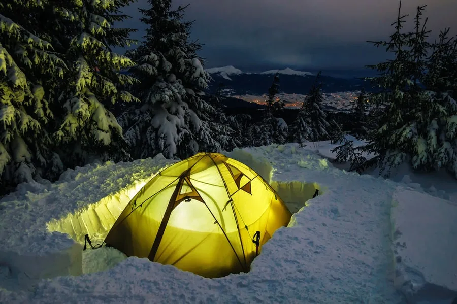 Лучшие зимние палатки