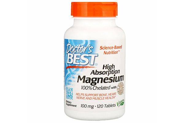 Doctor's Best magnesium 100% chelated