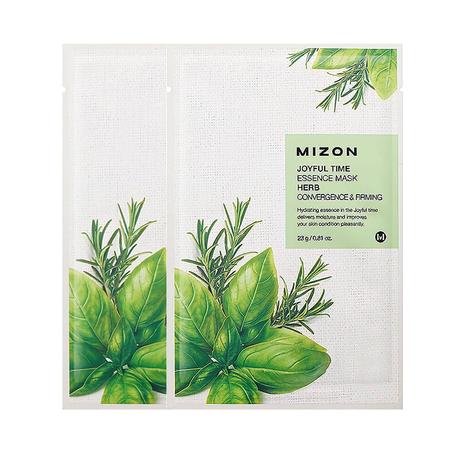 Mizon Joyful Time Essence Mask Herb