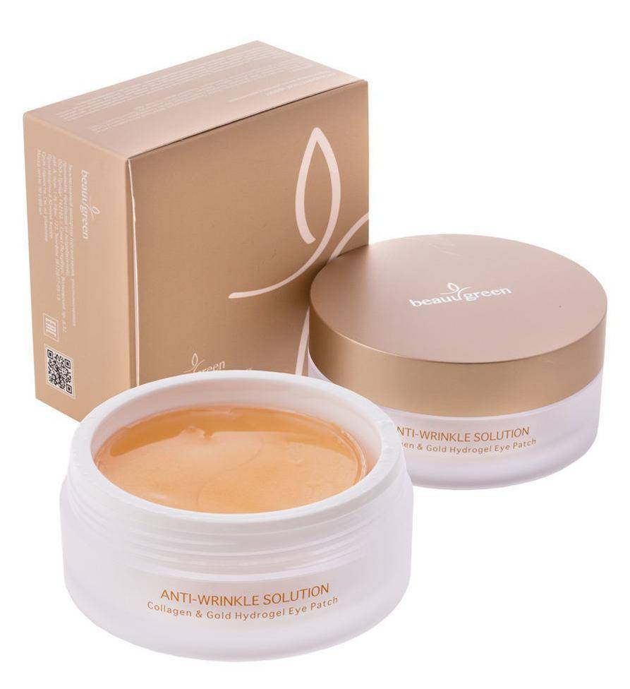 Beauugreen Anti-Wrinkle Solution Collagen & Gold Hydrogel Eye Patch