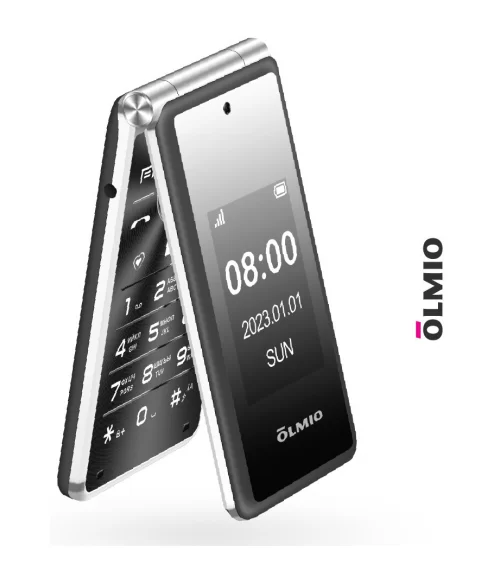 Телефон-раскладушка OLMIO F50