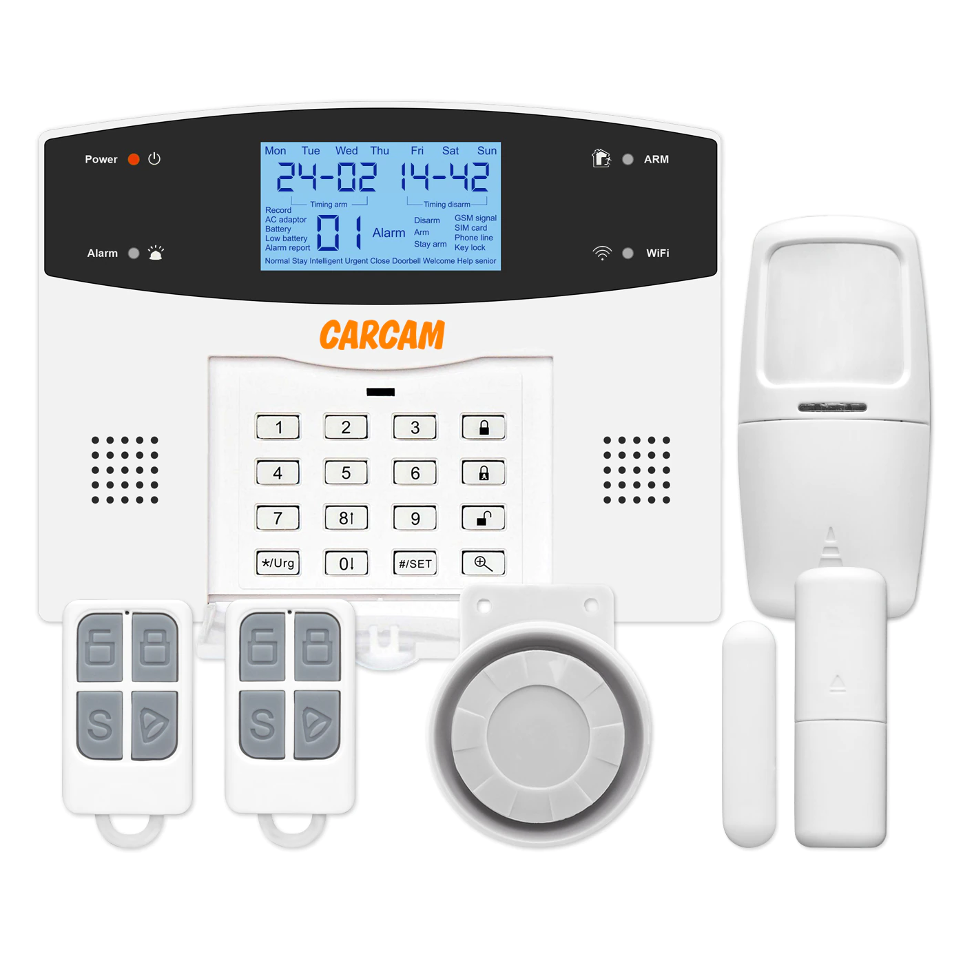 Carcam GSM alarm kit professional