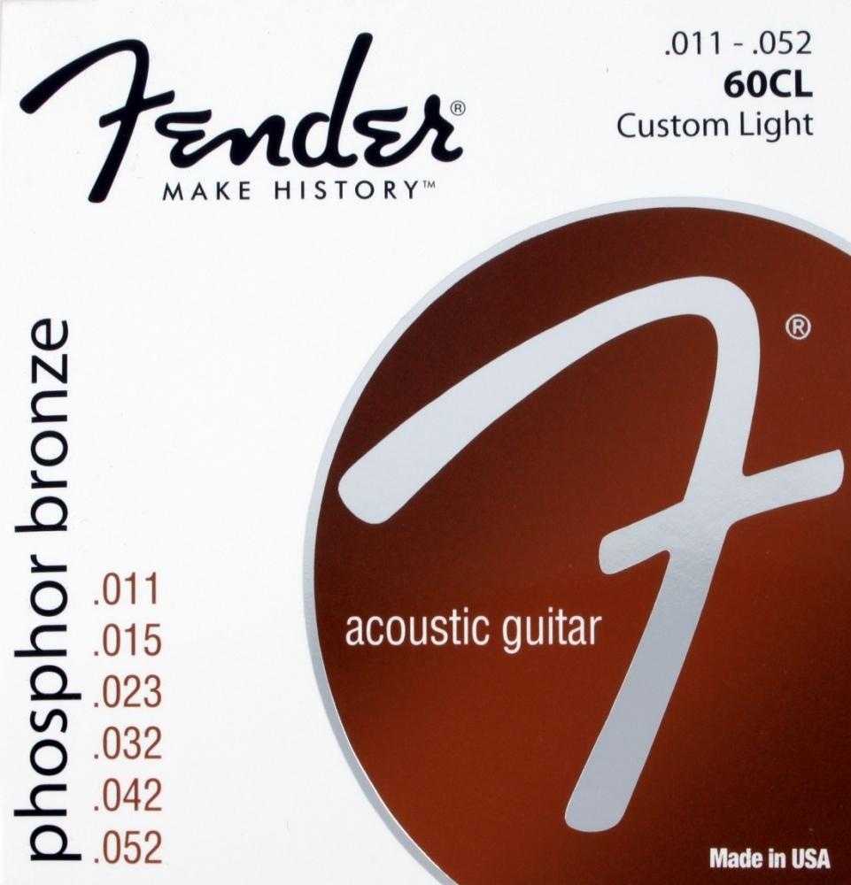 Fender Strings New Acoustic 60cl Ph0s Bronze 11-52