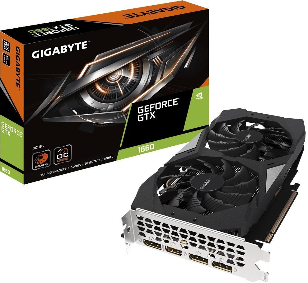 Gigabyte GeForce GTX 1660 OC 6G (GV-N1660OC-6GD)
