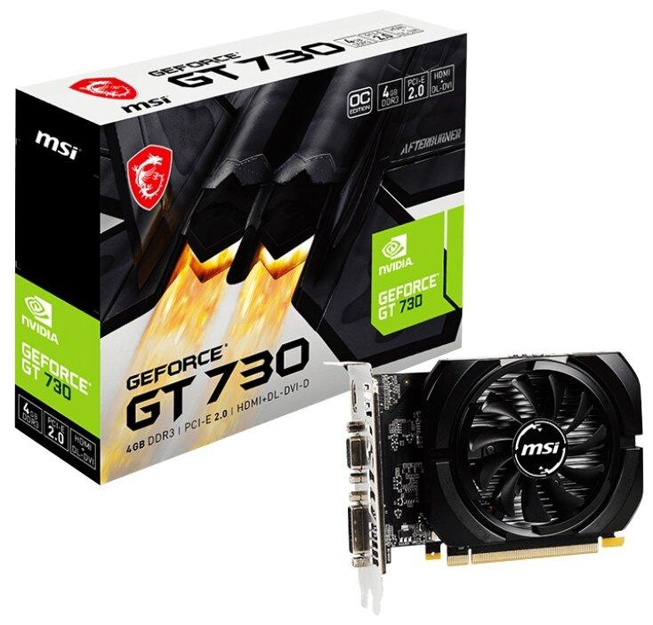 MSI GeForce GT 730 4GB (N730K-4GD3 OCV1)
