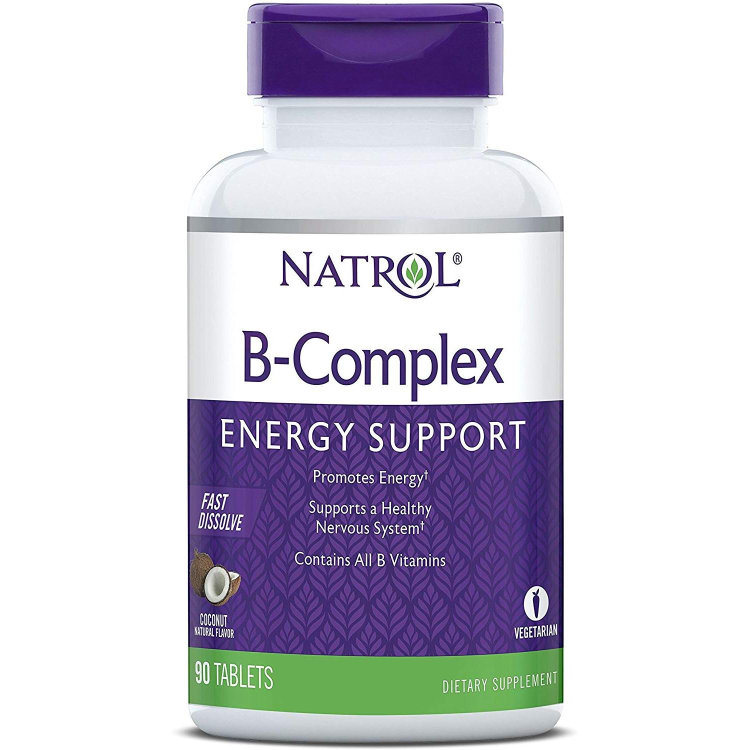 Natrol B-Complex Fast Dissolve Coconut Flavor