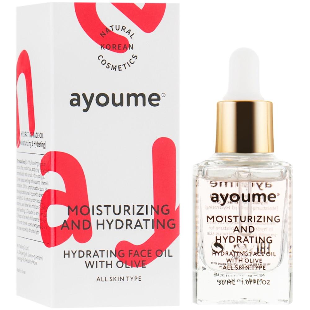 Ayoume moisturing & hydrating face oil with olive