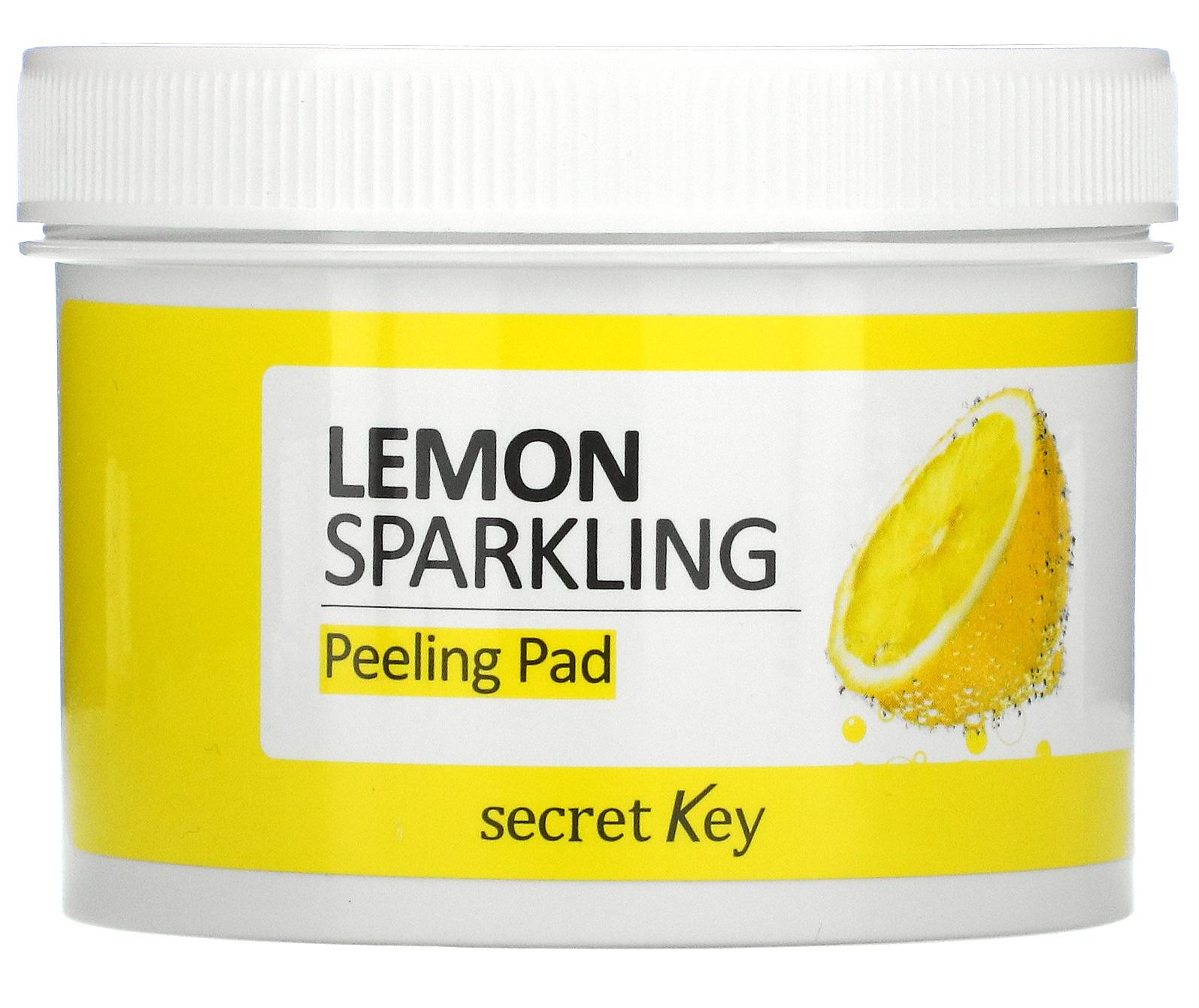 Secret Key Lemon sparkling peeling pad