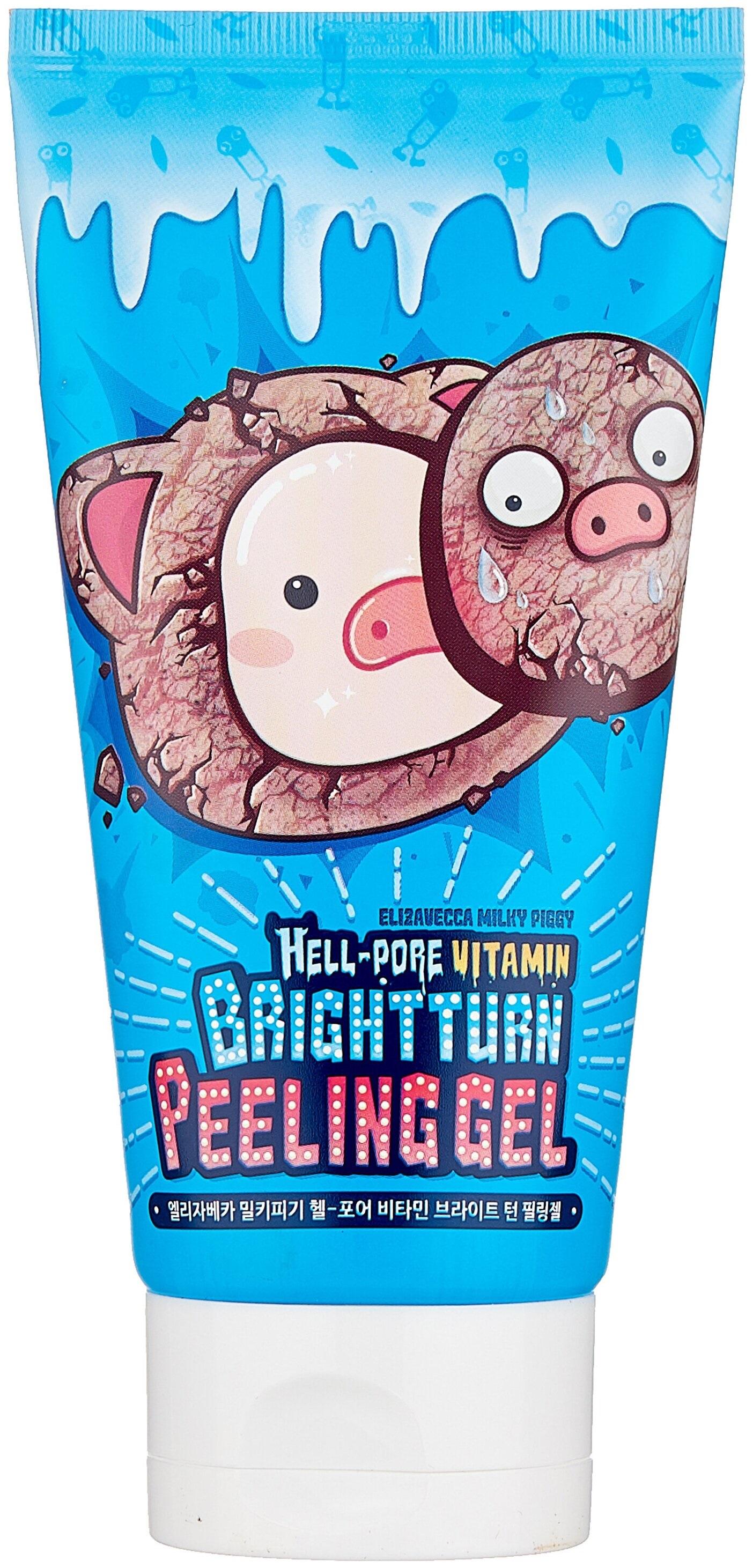 Elizavecca пилинг-гель для лица Milky Piggy Hell-Pore Vitamin Bright Turn Peeling Gel