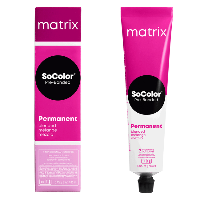 Matrix Socolor Beauty Pre-Bonded, 1A иссиня-черный пепельный