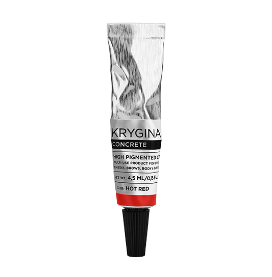 Krygina cosmetics Concrete Hot Red