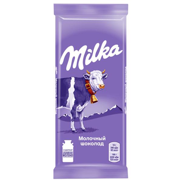 Milka молочный