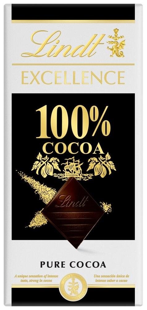 Lindt Excellence горький, 100 % какао