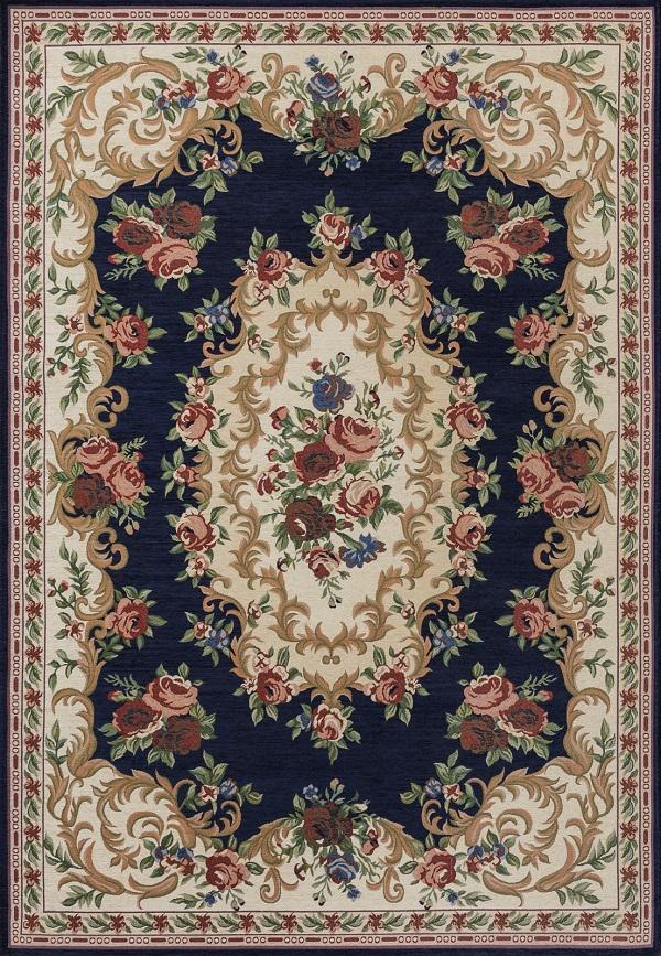 Deluxe Carpet Renaissance 018-navy