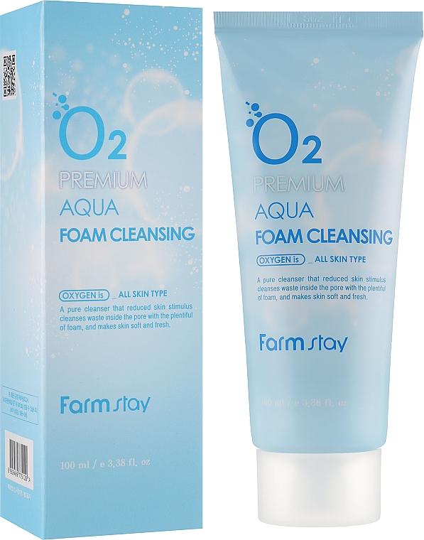 Farmstay O2 Premium Aqua Foam Cleansing