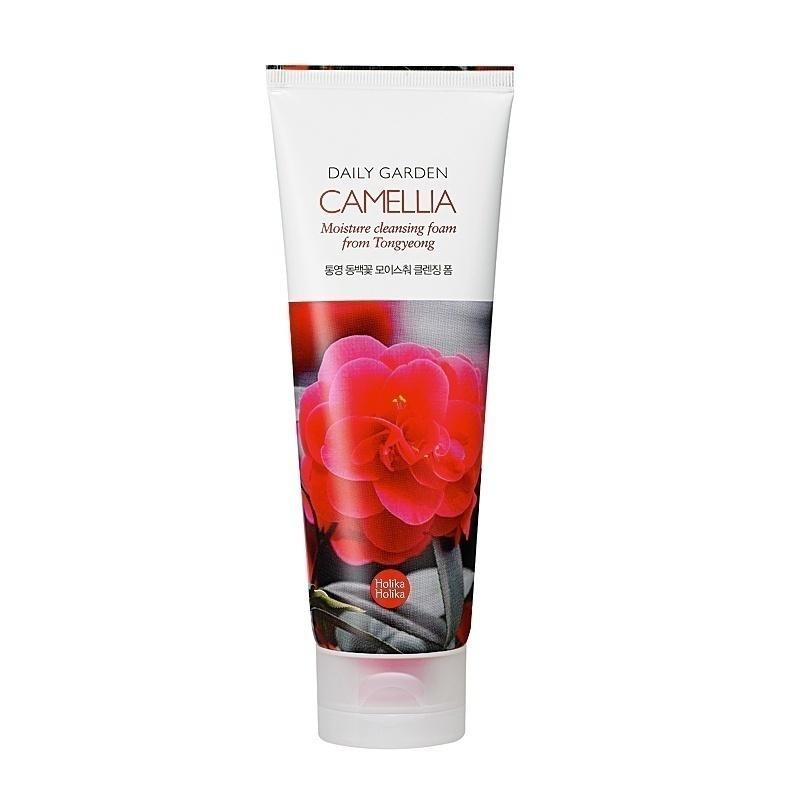 Holika Daily Garden Camellia Moisture Cleansing Foam from Tongyeong