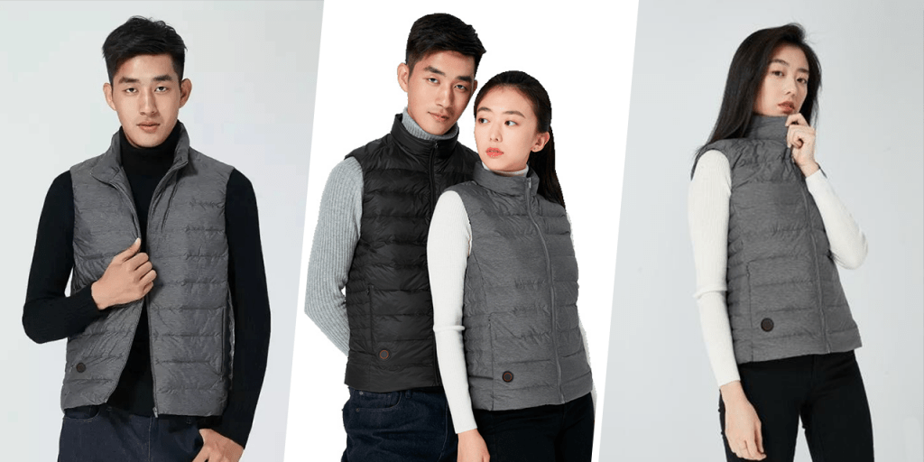 лучшие жилеты с подогревом Xiaomi Graphene Smart Heating Down Vest