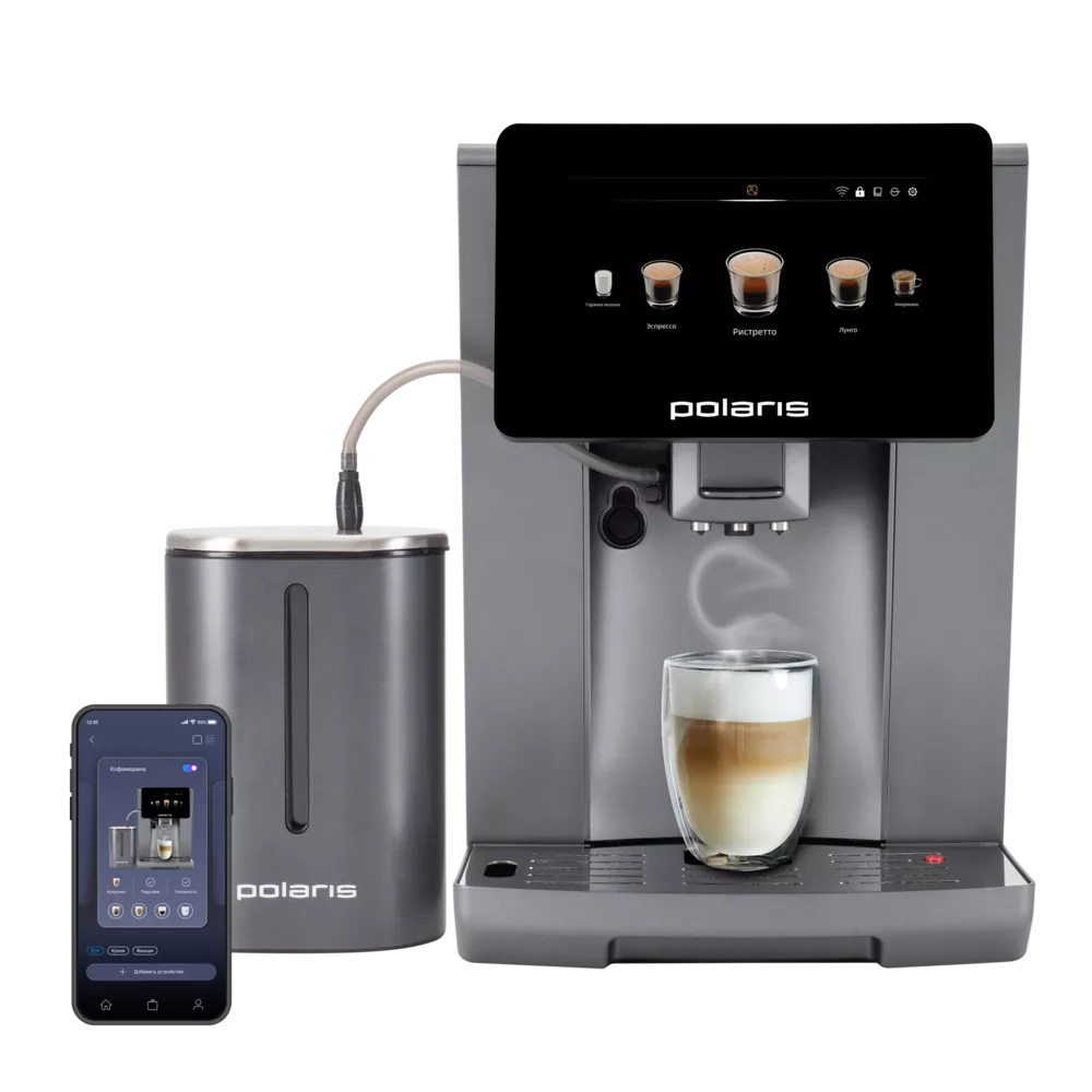 Кофемашина Polaris PACM 2085GC Wi-Fi IQ Home