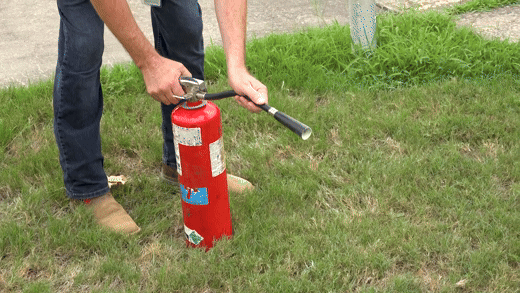 Инструкция по использованию огнетушителя