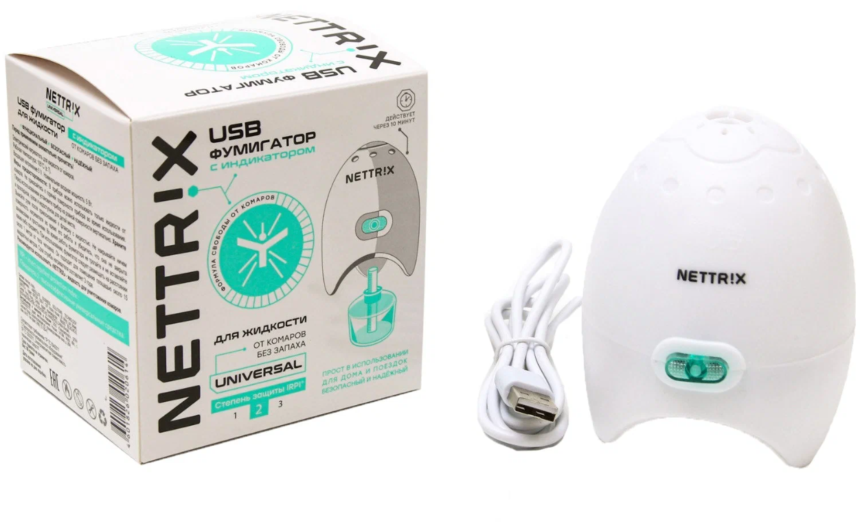 Nettrix Universal USB фумигатор для жидкостей