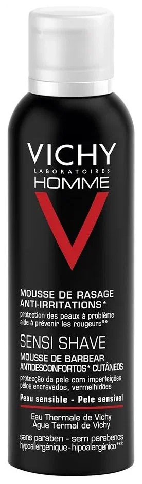 Vichy Homme Mousse a raser Anti-irritations