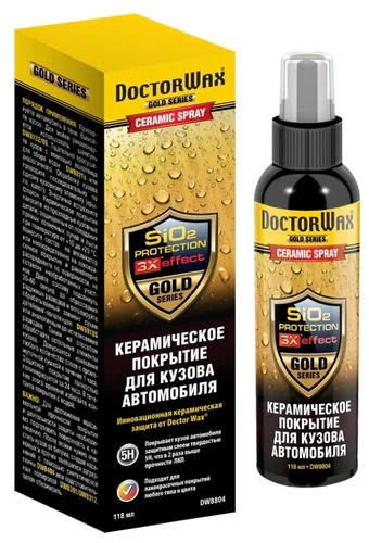 Керамическое покрытие для кузова DoctorWax DW8804