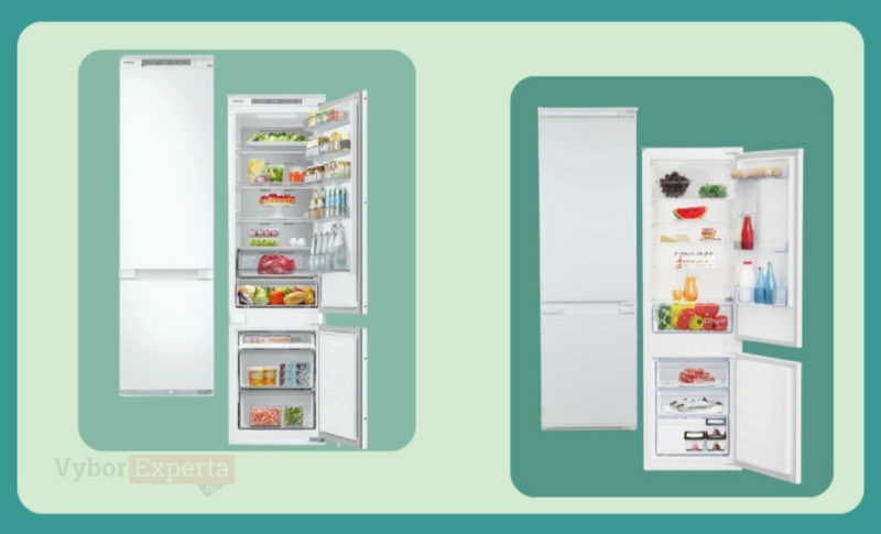Рейтинг лучших встраиваемых холодильников 2025 года