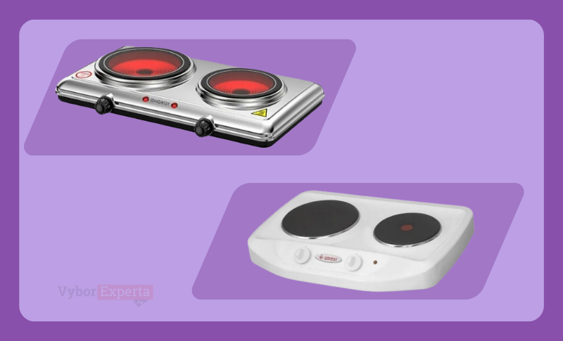 Лучшие электрические двухконфорочные плиты 2025 года: рейтинг и советы