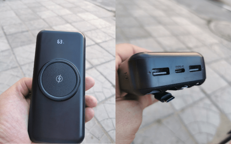 Smartx 30000mAh с беспроводной зарядкой (Qi)