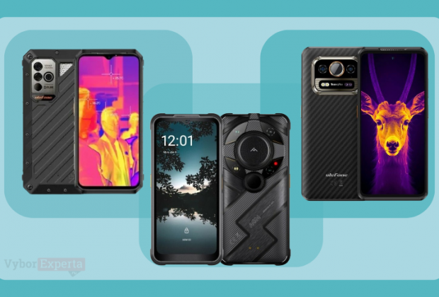 Лучшие смартфоны с тепловизором
