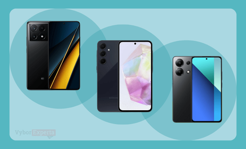 ТОП-12 смартфонов до 25 000 рублей: рейтинг 2025 года