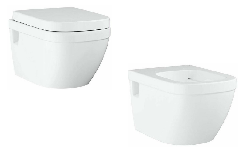 Grohe Euro Ceramic 39206000 — подвесной, безободковый