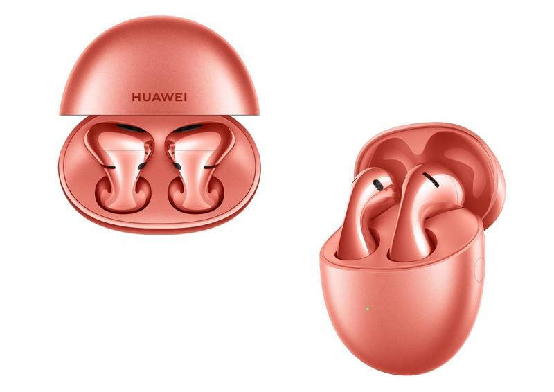 Huawei FreeBuds 5 Coral Orange
