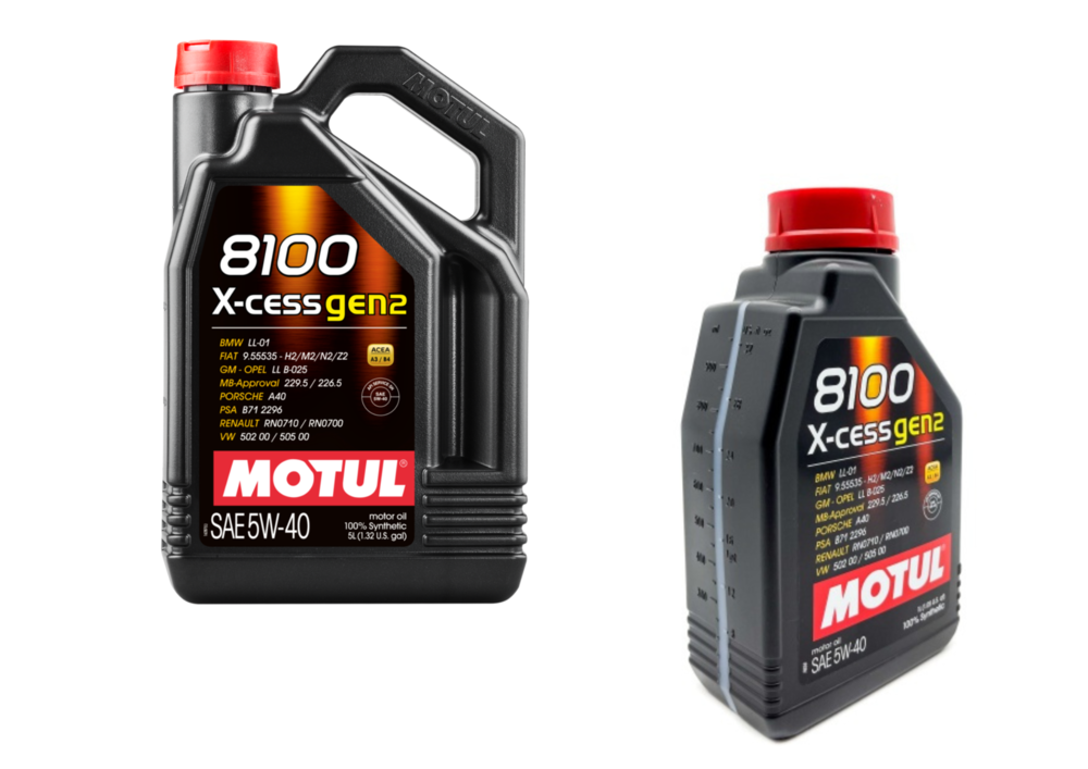 Motul 8100 X‑cess Gen2 5W‑40