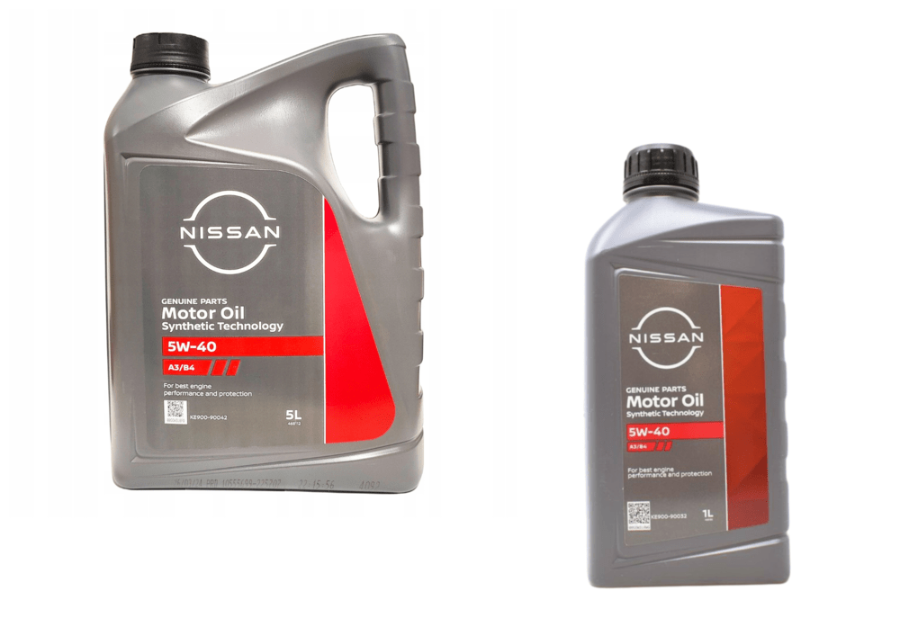Nissan Motor Oil 5W‑40 (A3/B4)