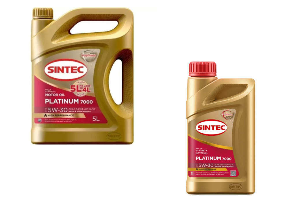 Sintec Platinum 7000 5W‑30 A3/B4