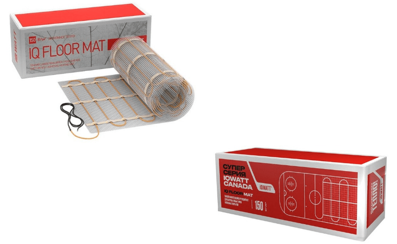 IQWATT IQ FLOOR MAT (5 м², 750 Вт; 150 Вт/м²)