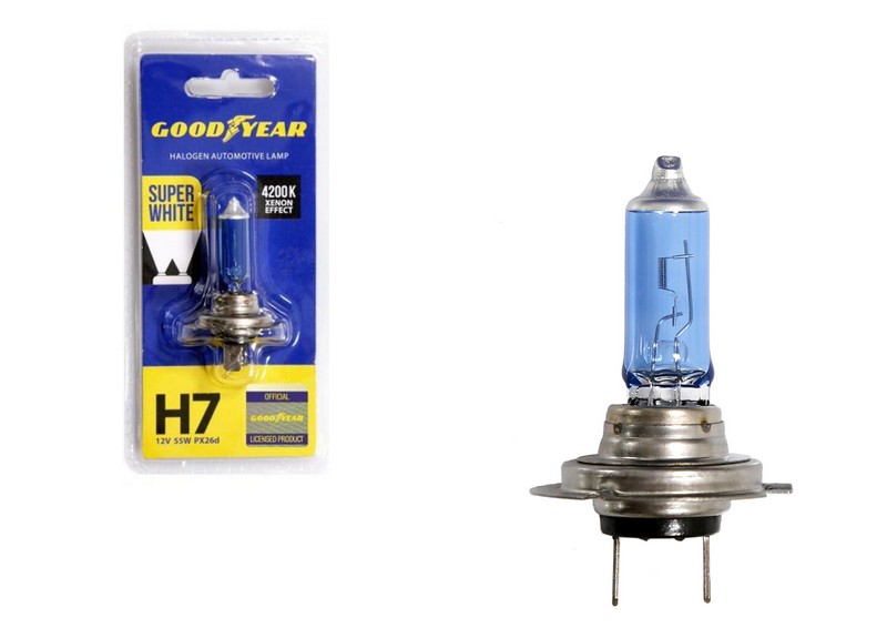Goodyear Super White H7