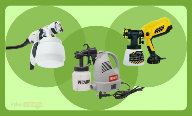 Лучшие электрические краскопульты 2025 года: рейтинг сетевых моделей Лучшие электрические краскопульты