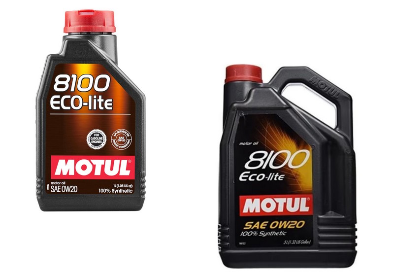 Motul 8100 Eco‑lite 0W‑20