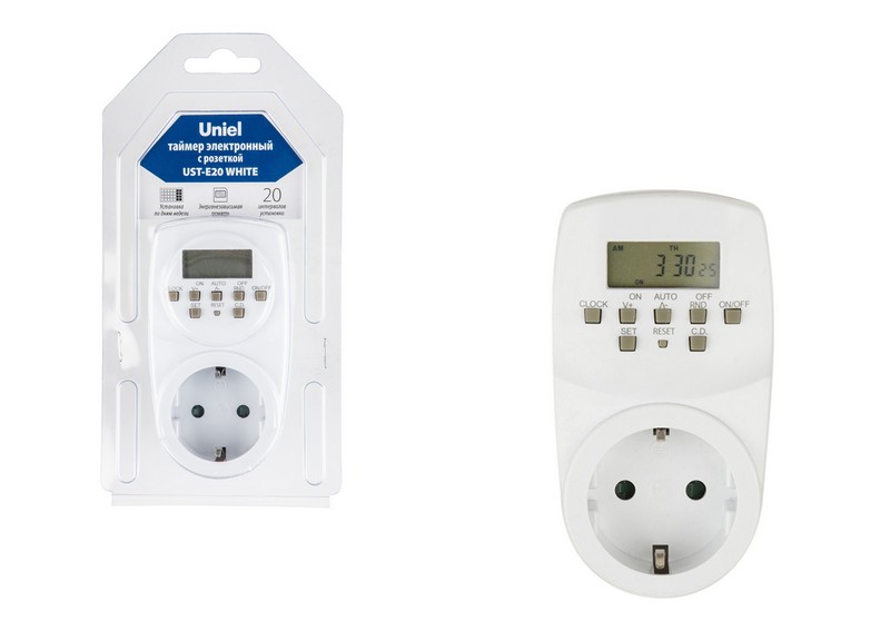 Uniel UST‑E20 (электронный, 1600 Вт/7 А)