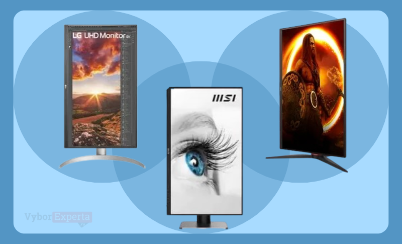 Лучшие вертикальные мониторы 2025 года