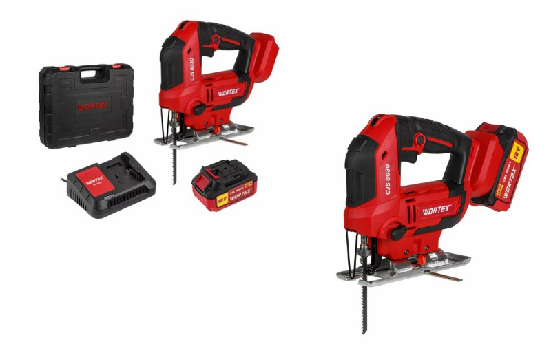 WORTEX CJS 8030 (набор: 4 А·ч + ЗУ + кейс)