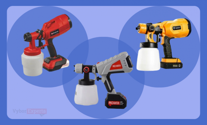 Лучшие аккумуляторные краскопульты