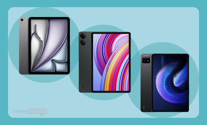 Лучшие планшеты 2025 года: ТОП надежных моделей