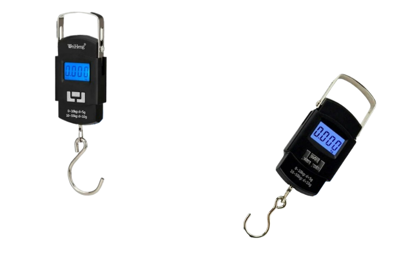 Электронные весы с крючком для багажа до 50 кг