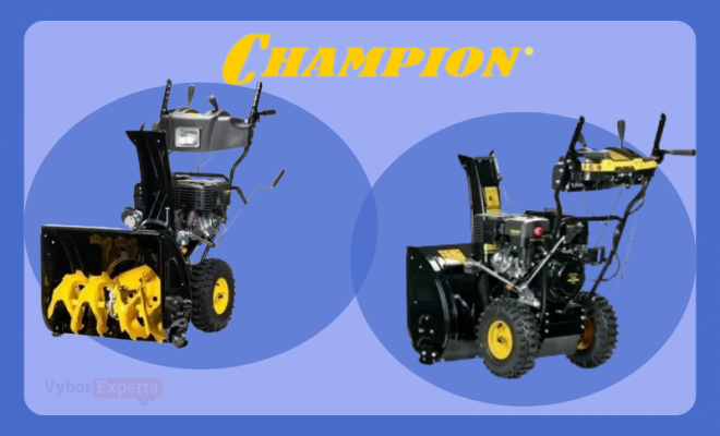 Лучшие снегоуборщики Champion 2026 года: ТОП-7