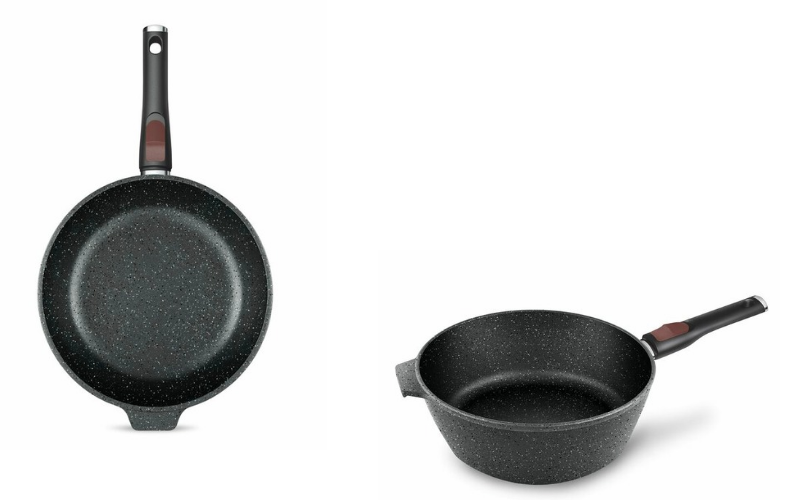 Нева Металл Посуда Литая Индукция Гранит