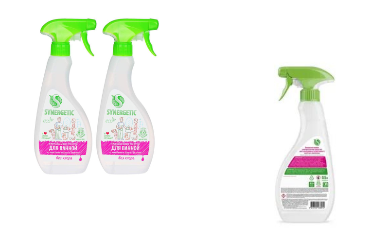 SYNERGETIC чистящее для ванной и туалета, концентрат 0,5 л